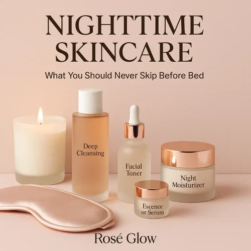 Nighttime Skincare: What You Should Never Skip Before Bed